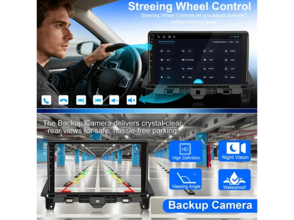 10-inch car stereo for Honda Accord 2008–2012 — Car Infotainment System, KSPIV