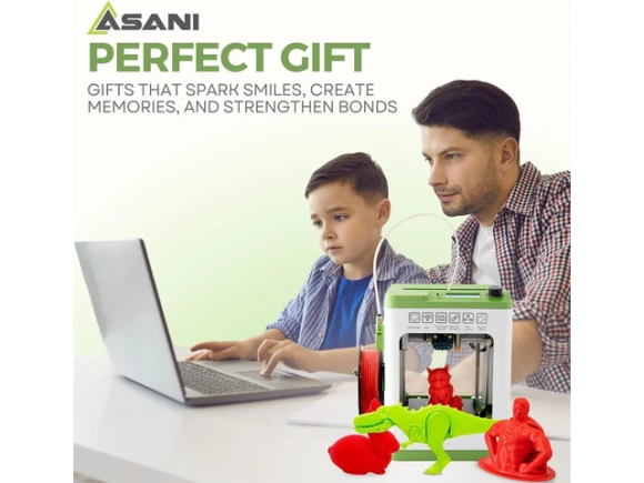 Mini 3D Printer, Green — 3D Printer, TOOYA