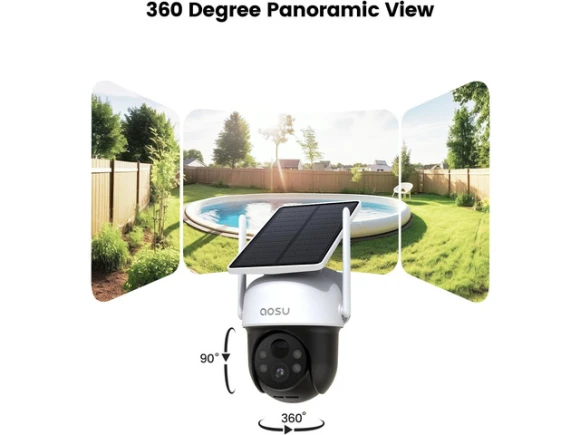 Outdoor Wireless Security Camera — Security Camera, AOSU