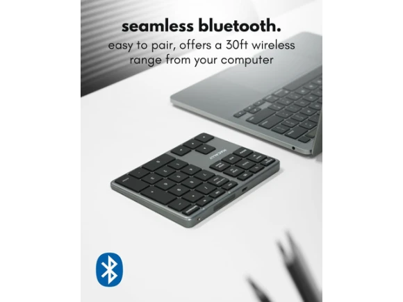 Wireless Numeric Keypad — Bluetooth Keyboard, Macally