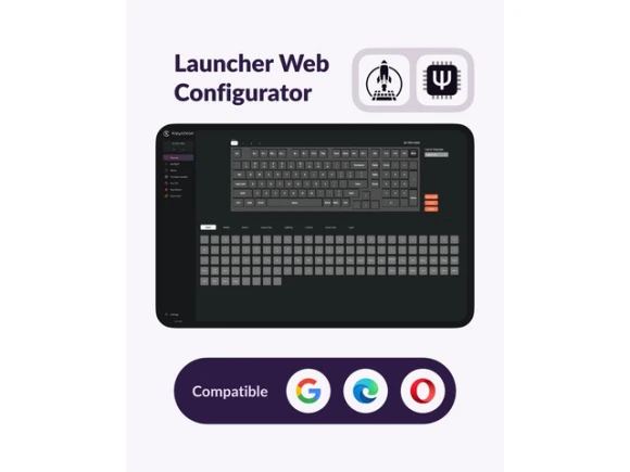 96% Wireless Mechanical Keyboard, Purple — Bluetooth Keyboard, Keychron