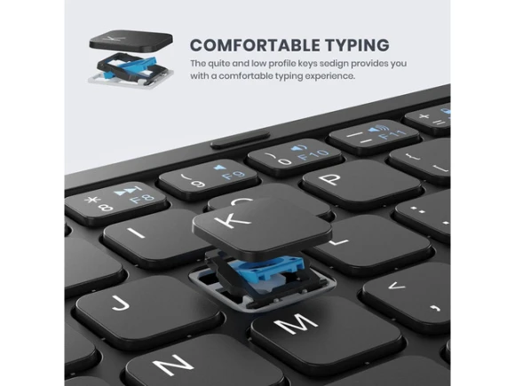 Foldable Bluetooth Keyboard — Bluetooth Keyboard, GEODMAER