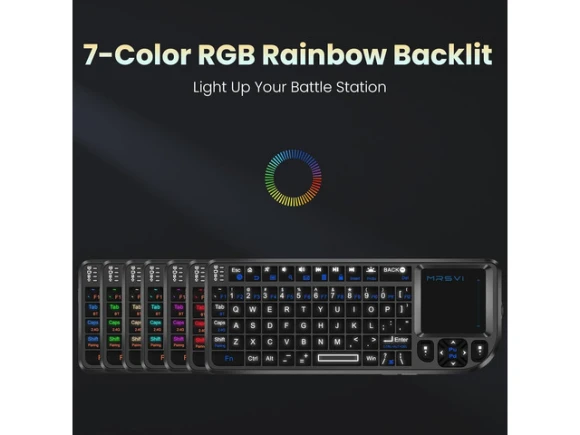 Mini Keyboard with Touchpad — Bluetooth Keyboard, usbroway