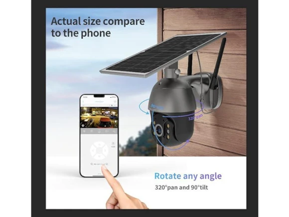 Outdoor Cellular Security Camera — Security Camera, SOLIOM