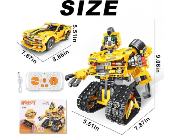 Robot Building Kit, 2-in-1 — STEM Toys, usbroway