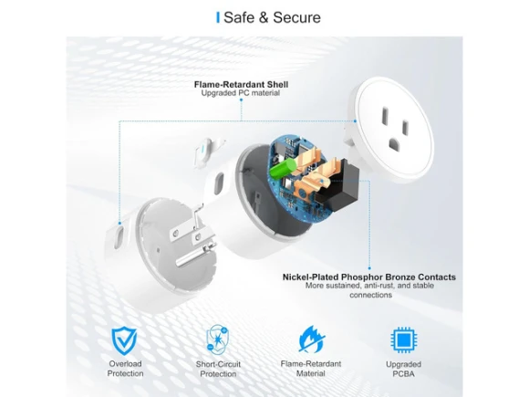 Smart Plug, 4-Pack — Smart Plug, EIGHTREE