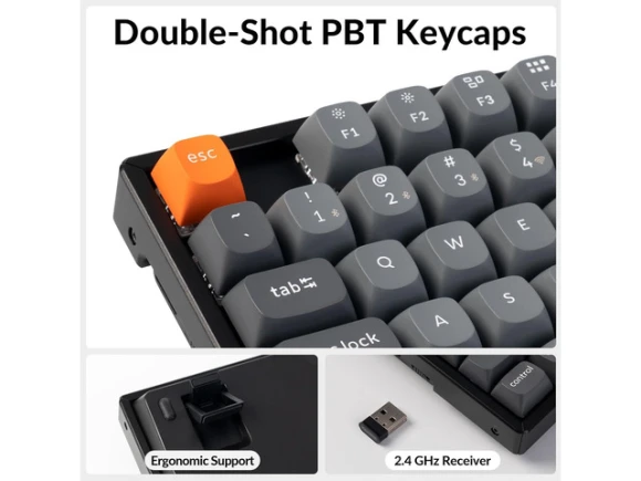 TKL Wireless Mechanical Keyboard — Bluetooth Keyboard, Keychron
