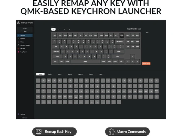 Wireless Mechanical Keyboard, TKL — Bluetooth Keyboard, Keychron