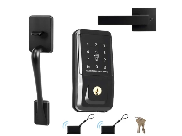 Keyless Entry Door Lock with Handle Set — Smart Lock, VEVOR