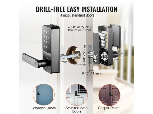 Smart Door Lock — Smart Lock, VEVOR