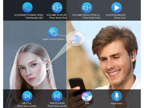 Wireless Bluetooth Earbuds — Wireless Earbuds, Generic Logic, Inc.