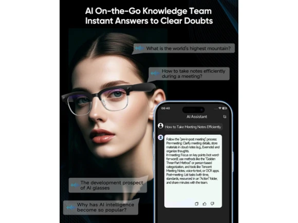AI smart glasses — Smart Glasses, Generic Logic, Inc.
