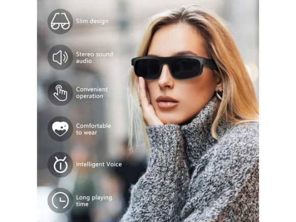 Bluetooth Audio Sunglasses — Smart Glasses, Generic Logic, Inc.