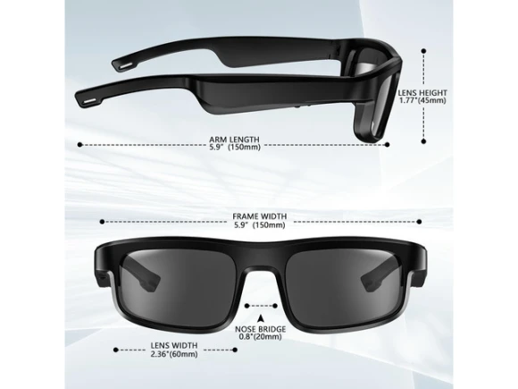 Bluetooth Audio Sunglasses — Smart Glasses, Generic Logic, Inc.