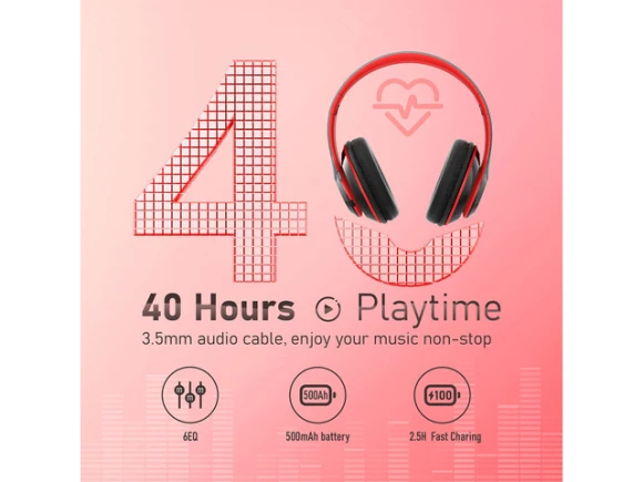 Bluetooth Over-Ear Headphones — Wireless Earbuds, Generic Logic, Inc.