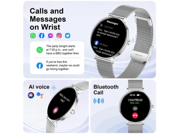 Smartwatch with 3 bands — Smart Watch, Generic Logic, Inc.