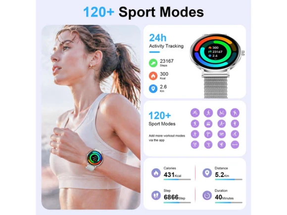 Smartwatch with 3 bands — Smart Watch, Generic Logic, Inc.