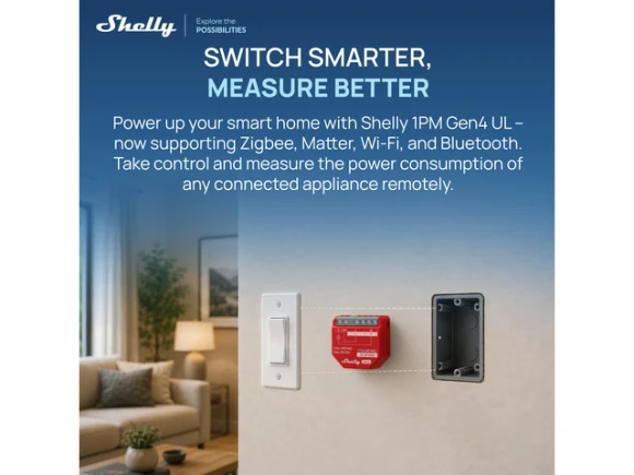 Smart Relay Switch, Gen4 — Smart Switch, Shelly