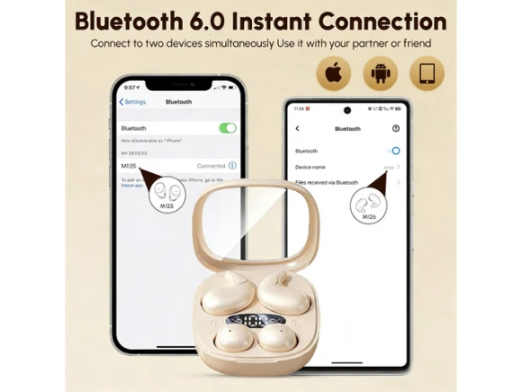 Wireless Bluetooth Sleep Earbuds — Wireless Earbuds, Generic Logic, Inc.