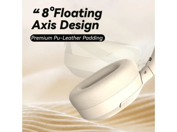 White Over-Ear Headphones — Wireless Earbuds, Generic Logic, Inc.