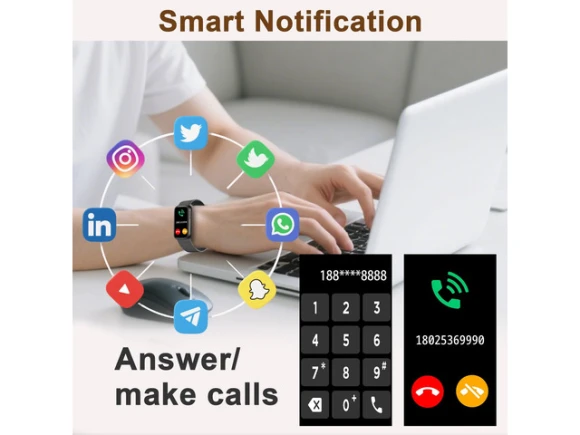 Smartwatch with 2 bands — Smart Watch, Generic Logic, Inc.