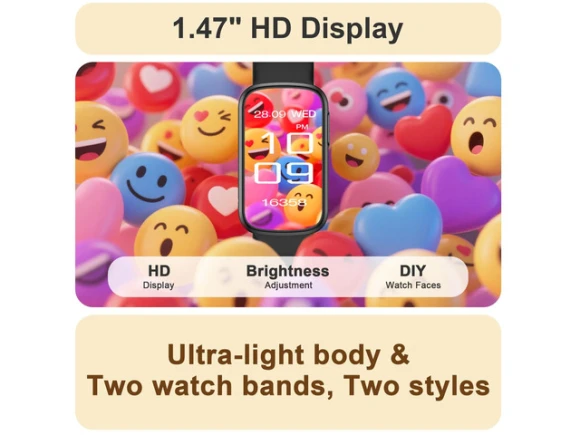 Smartwatch with 2 bands — Smart Watch, Generic Logic, Inc.