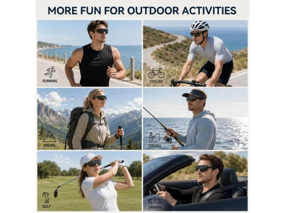 Bluetooth sunglasses — Smart Glasses, Generic Logic, Inc.