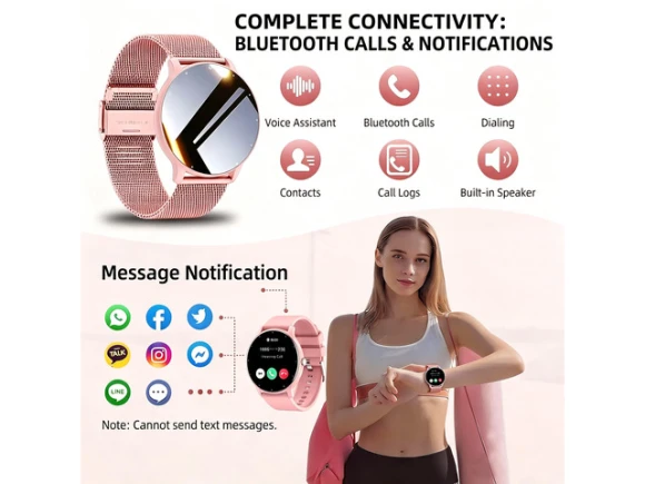 Smartwatch with 2 bands — Smart Watch, Generic Logic, Inc.