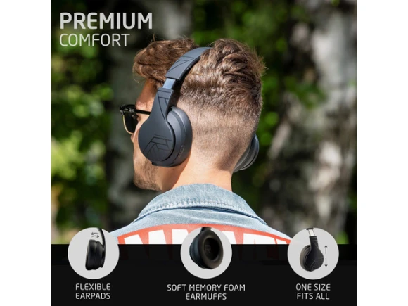 Wireless over-ear Bluetooth headphones — Wireless Earbuds, Generic Logic, Inc.