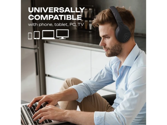 Wireless over-ear Bluetooth headphones — Wireless Earbuds, Generic Logic, Inc.