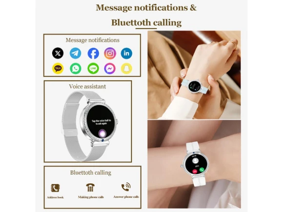 Smartwatch Fitness Tracker with 2 Bands — Smart Watch, Generic Logic, Inc.