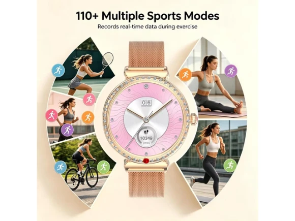 Smartwatch Fitness Tracker with 2 Bands — Smart Watch, Generic Logic, Inc.