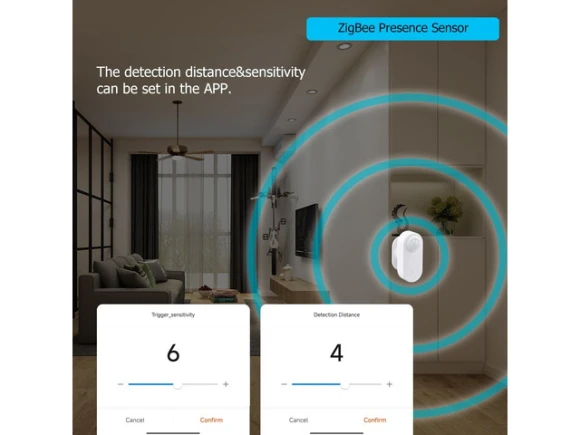 Wireless Zigbee Presence Sensor — Motion Sensor, Generic Logic, Inc.