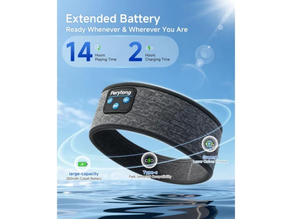 Bluetooth Sleep Headphones — Wireless Earbuds, Generic Logic, Inc.