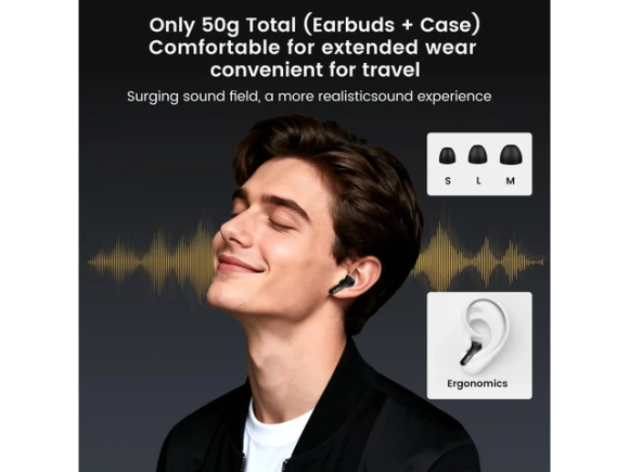 Wireless Earbuds, Bumblebee Black — Wireless Earbuds, Generic Logic, Inc.