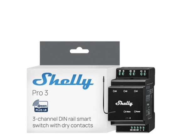 3-Channel Smart Switch — Smart Switch, Shelly
