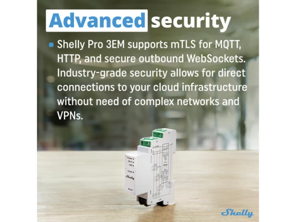 3-Phase Smart Energy Meter — Energy Monitor, Shelly