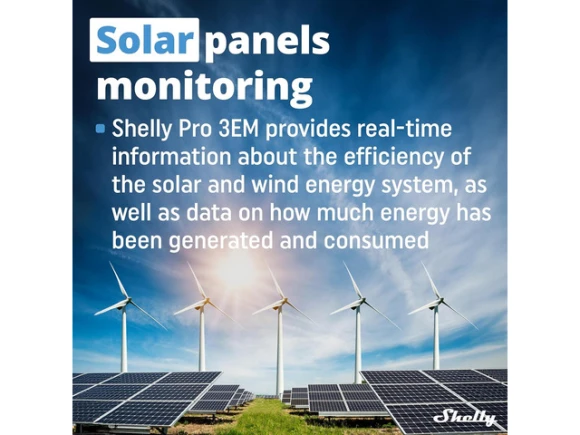 3-Phase Smart Energy Meter — Energy Monitor, Shelly