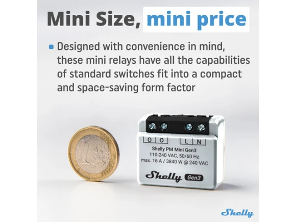 Gen3 smart energy meter, 2 pack — Energy Monitor, Shelly