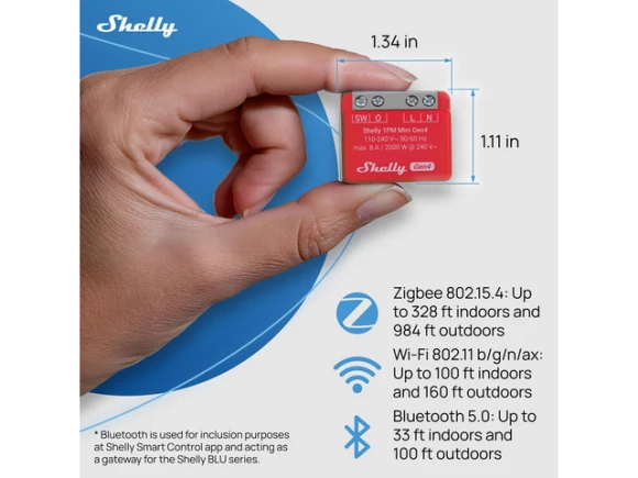 Gen4 Smart Relay Switch, 2-Pack — Smart Switch, Shelly