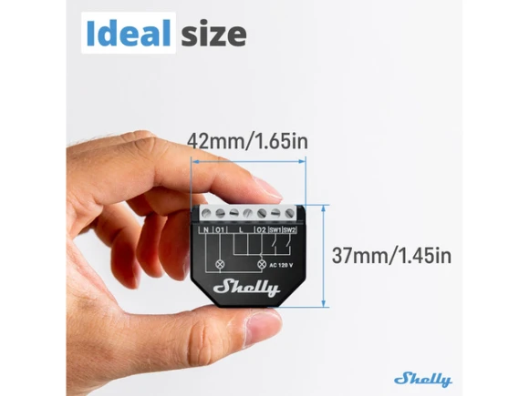 Smart switch relay, 2-channel, 16 A — Smart Switch, Shelly