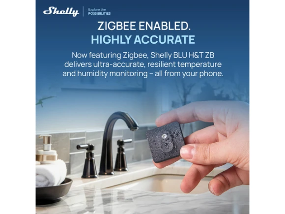 Temperature and Humidity Sensor — Temperature & Humidity Sensor, Shelly