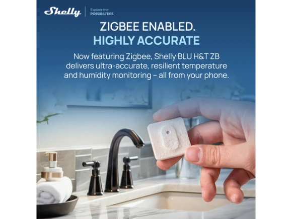 Temperature and Humidity Sensor — Temperature & Humidity Sensor, Shelly