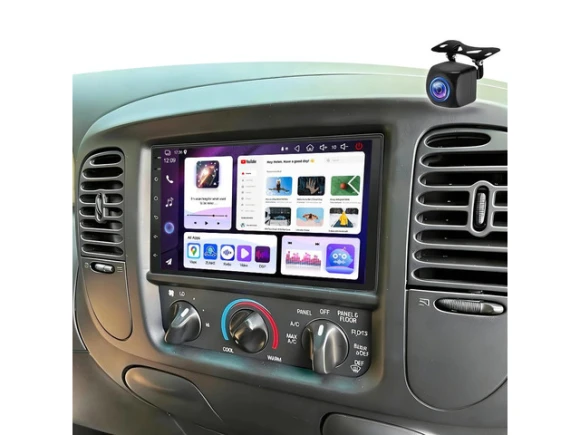 Double-DIN Car Stereo for Ford F150, 1997–2004 — Car Infotainment System, Generic Logic, Inc.