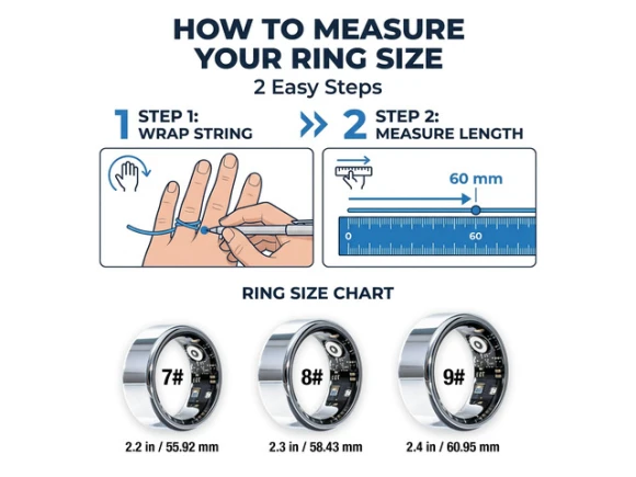 Smart Ring, 7#, Silver — Smart Ring, Generic Logic, Inc.