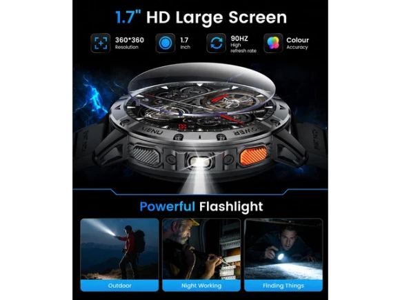 Smart Watch, Dark Black — Smart Watch, Generic Logic, Inc.