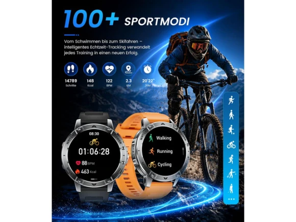 Smart Watch, Dark Black — Smart Watch, Generic Logic, Inc.