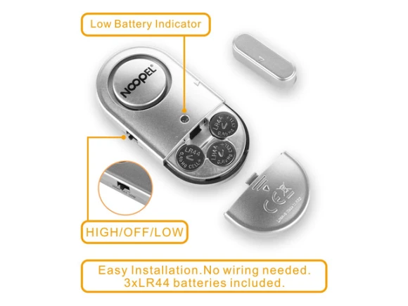 Door/window alarm sensor, 2-pack — Motion Sensor, Generic Logic, Inc.