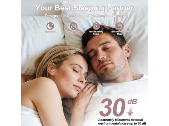 Rose Sleep Earbuds — Wireless Earbuds, Generic Logic, Inc.