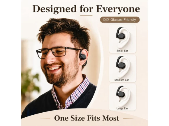 Wireless Stereo TWS Bluetooth Earphones, Black — Wireless Earbuds, Generic Logic, Inc.